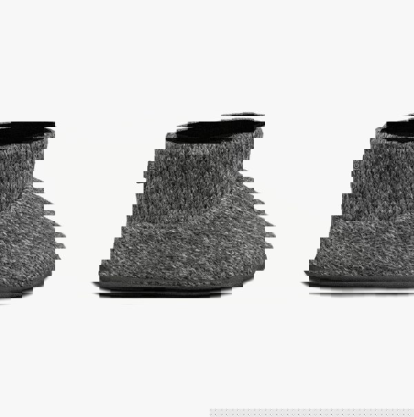 Totes Toasties KNITTED SHORT BOOT SLIPPER Mens Grey