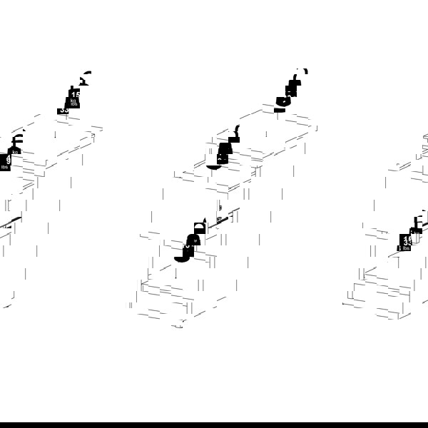 Furniture To Go Naia Bedside 1 Drawer 1 Shelf in Cashmere Jackson Hickory