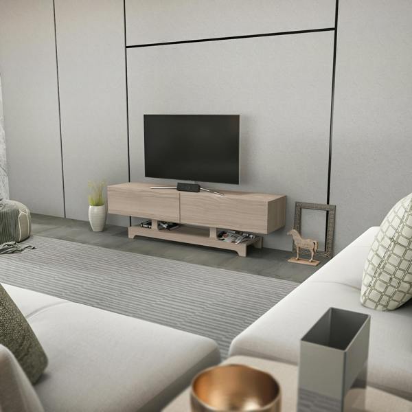 Decorotika Tera Modern TV Stand TV Cabinet for TV's up to 72"