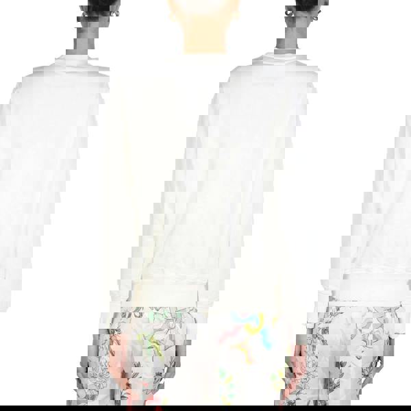 Casablanca Embroidered Shell Off-White Sweatshirts