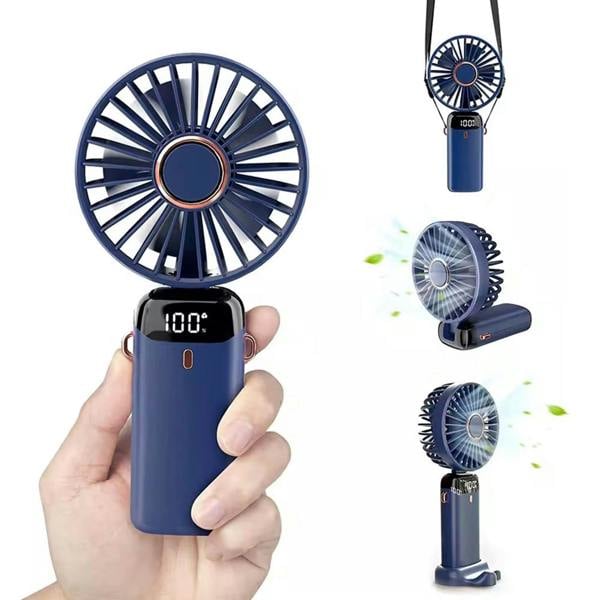 Dragodirect Handheld Mini Fan USB Rechargeable 5 Speed Type C