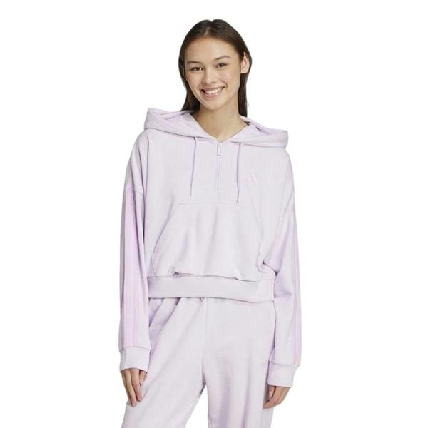 Adidas Womens/Ladies Essentials Casual Hoodie - Lavender - 