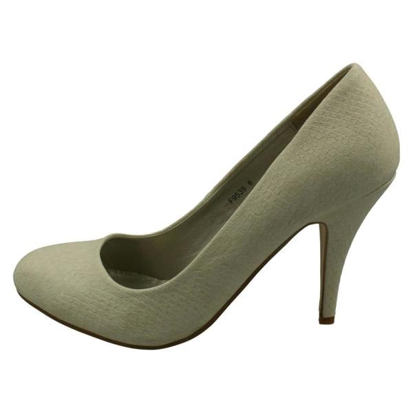 Spot On Ladies Spot On High Heel Court Shoe
