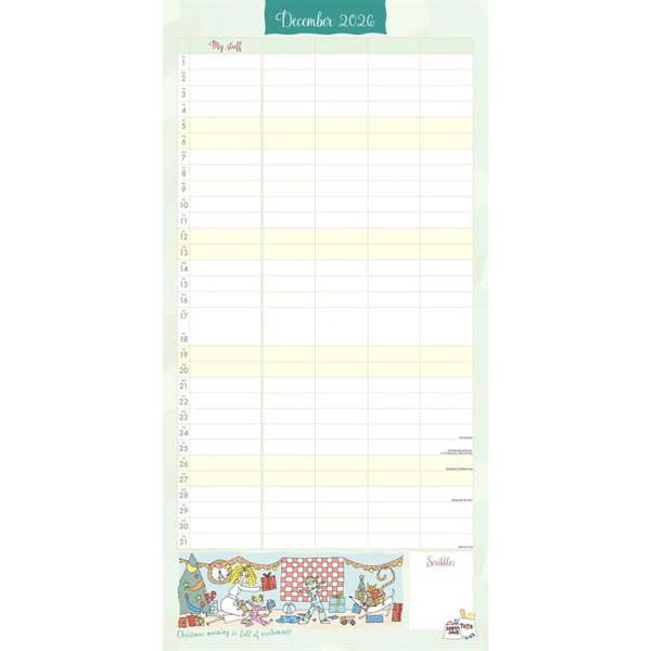 Super Mum Family Organiser 2026 - 2027, Family Planners, Month To View, Family, Gift