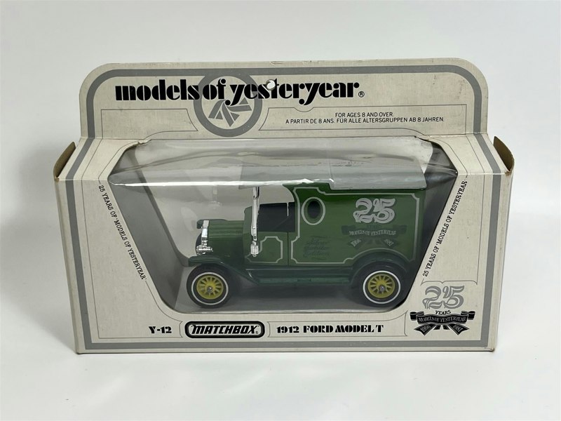 MCSlots Ford Model T 1912 25 Years Models of Yesteryear Matchbox Y12 S1