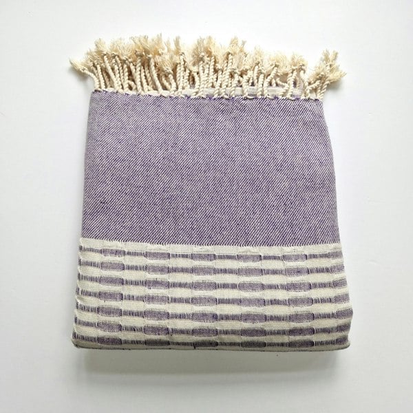Cotton and Olive Twist Cotton Hammam Towel