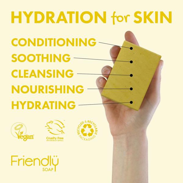 Friendly Soap 3 Pack - Natural Soap - Tea Tree & Turmeric