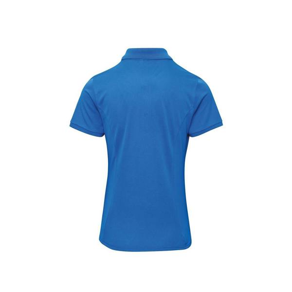 Premier Womens/Ladies Coolchecker Plus Polo Shirt - Sapphire Blue
