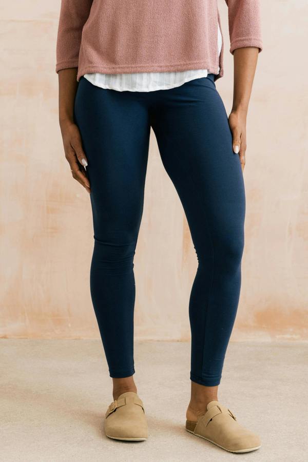 Lily & Me Full Length Leggings Navy
