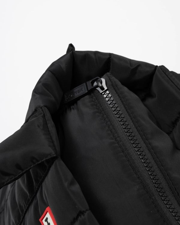 Hunter Intrepid Puffer Mini Tote zipper detail
