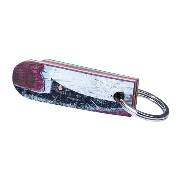 Paguro Recycled Skateboard Bottle Opener Keyring