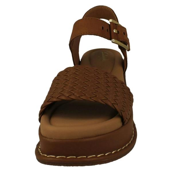 Clarks Ladies Clarks Casual Wedge Heel Sandals Kimmei Bay