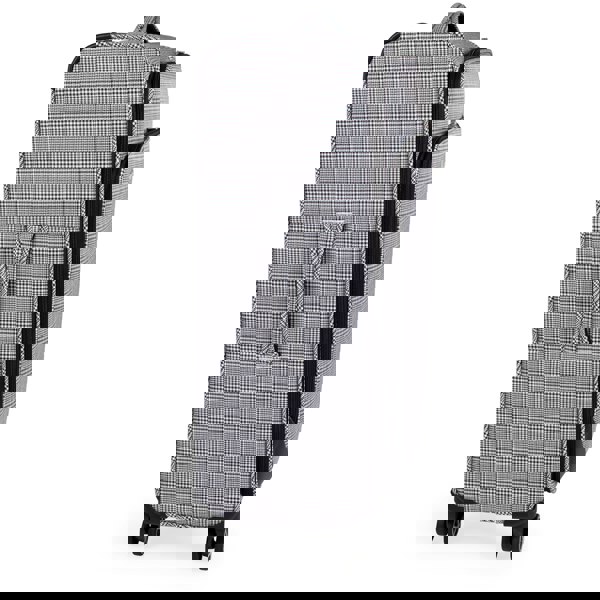 London Fog The Newbury Soft Shell Hold Luggage 4 Spinner Wheeled Suitcase