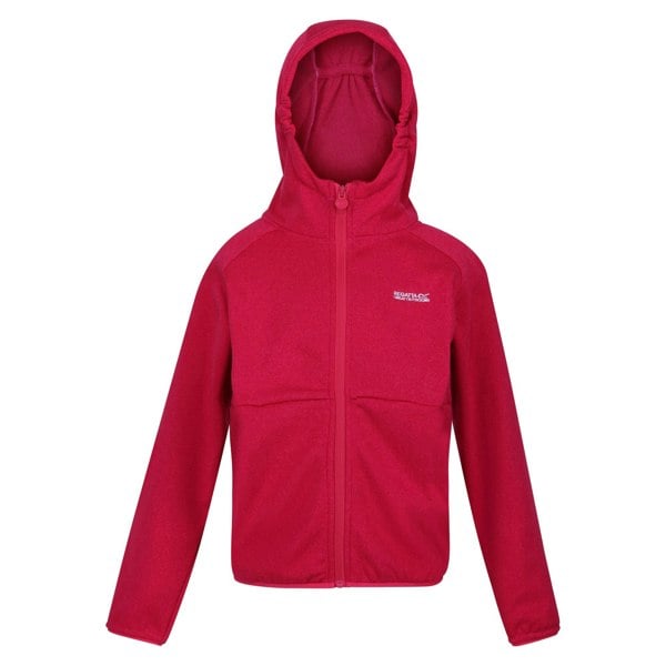 Regatta Girls Maxwell II Lightweight Fleece Jacket - Pink Potion