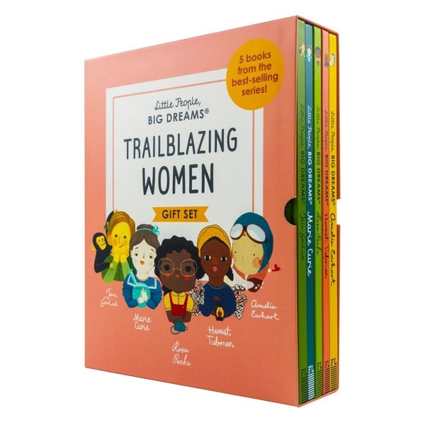Little People, Big Dreams: Trailblazing Women 5 Books Gift Set by Maria Isabel Sanchez Vegara