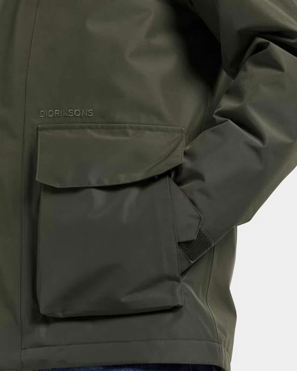 Didriksons Unisex Liam Jacket 2 - Deep Green 300