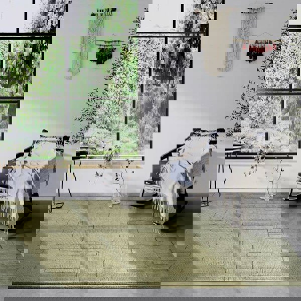 The Rugs Hand-Woven Abstract Design Wool Rug