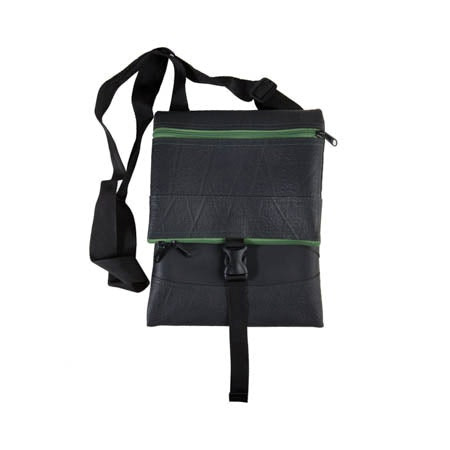 Paguro Jen Foldover Recycled Rubber Vegan Crossbody Bag (6 Colours Available)