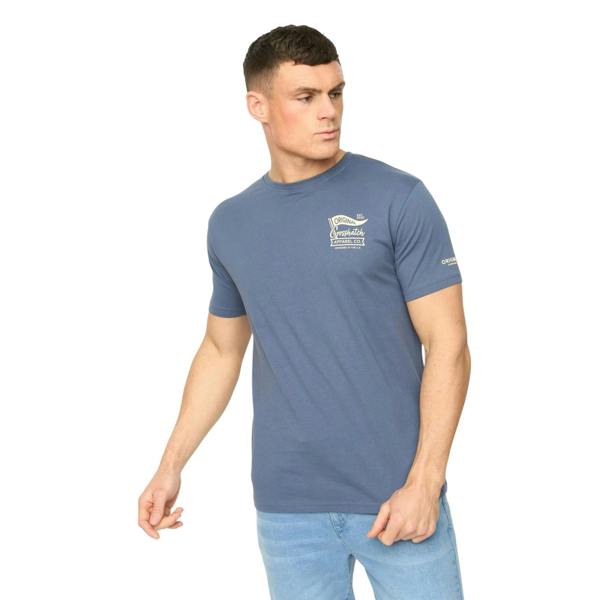 Crosshatch Mens Tryplex Cotton T-Shirt (Pack of 5) - Multicoloured - 