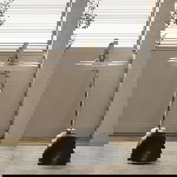 Felicia Side Table, Black Base-Rit Concept-Rit Concept