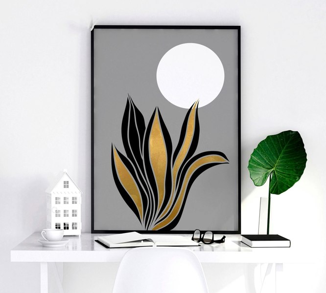 Pictures for the hallway | set of 3 framed wall art prints