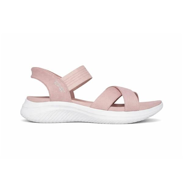 Skechers ULTRA FLEX 3.0 Ankle Strap Sandals Sandals   in  Pink