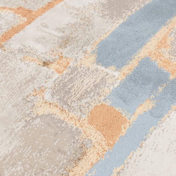Asiatic The Rug Edit Miro Metallic Checker Beige Area Rug