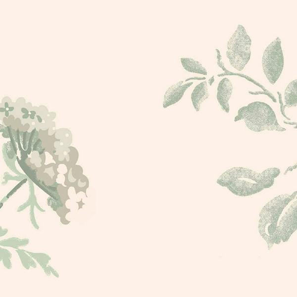 Cath Kidston Birds and Roses Blue Wallpaper
