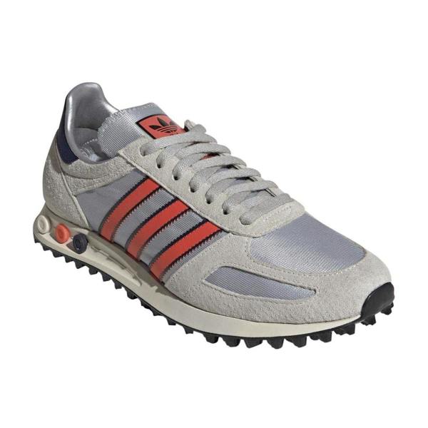 Adidas Mens OG Suede Running Trainers - Silver/Red - 