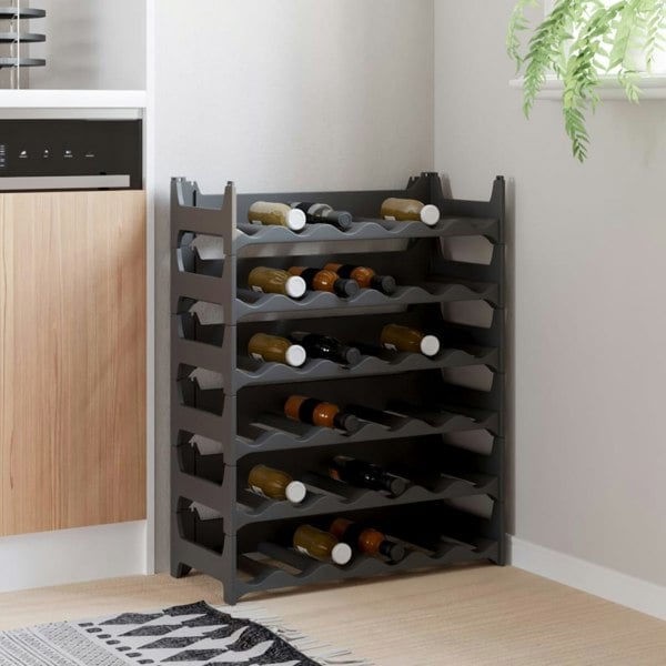 Berkfield Wine Rack for 36 Bottles PP Stackable
