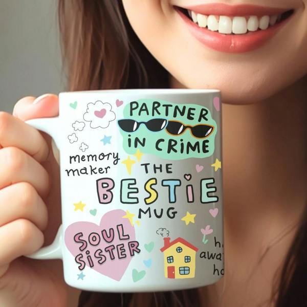 Aye Do Gifts The Bestie Mug Gift | Best Friend Sister Daughter Mum