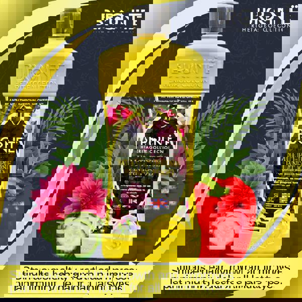 Bronte Heritage Multi-Purpose Plant Fertiliser 1L Concentrate. Organic, seaweed-enriched, plant-based, pet-friendly. Makes 300L