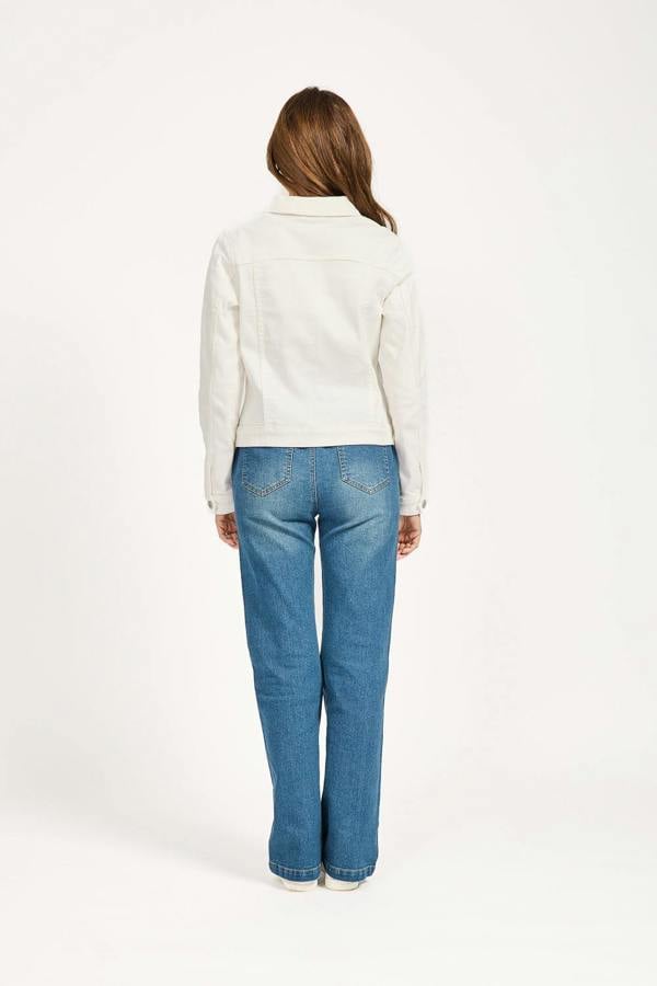 Mudflower Coloured Denim Jacket