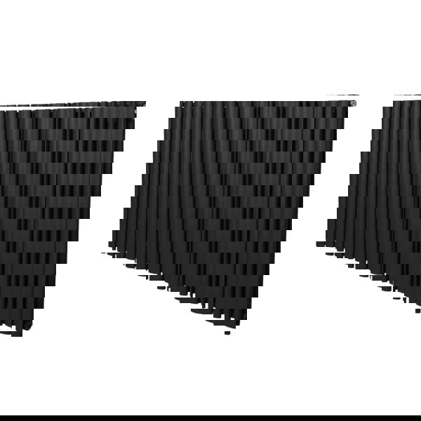 Monstershop Oval Column Radiator – 600mm x 1440mm – Black