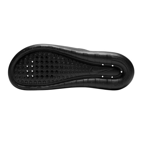 Nike Mens Victori One Swoosh Sliders - Black/White - 