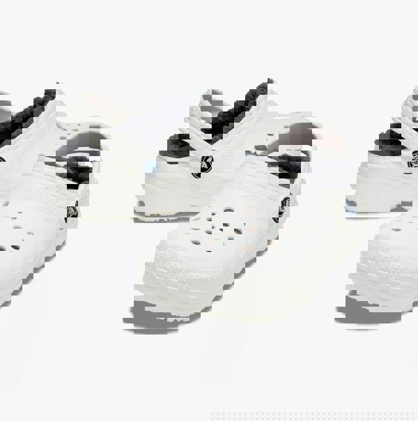 Crocs 207010-10M CLASSIC LINED Kids Clogs White/Grey