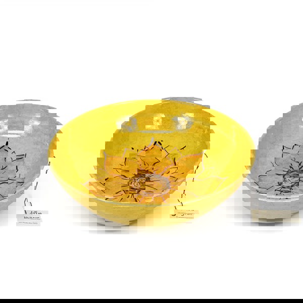 Verano Spanish Ceramics Sunflower - Large Round Bowl