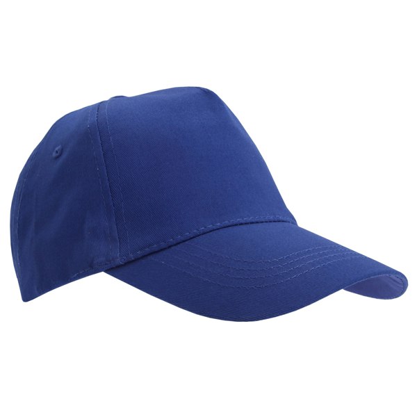 SOLS Unisex Buzz 5 Panel Baseball Cap - Royal Blue