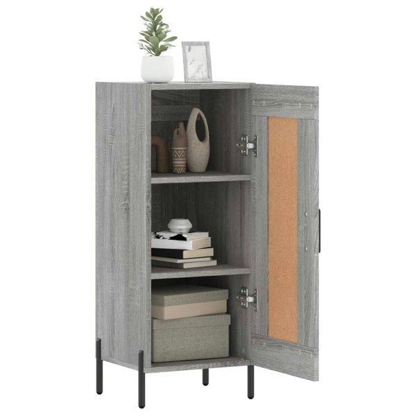Berkfield Sideboard Grey Sonoma 34.5x34x90 cm Engineered Wood