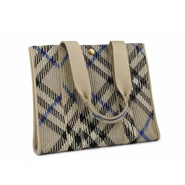 Burberry Small Knitted Tote - Lichen