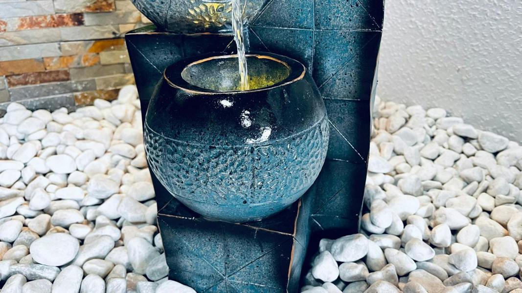 Tranquillity Water Features Teal Tranquil Pour Traditional Water Feature