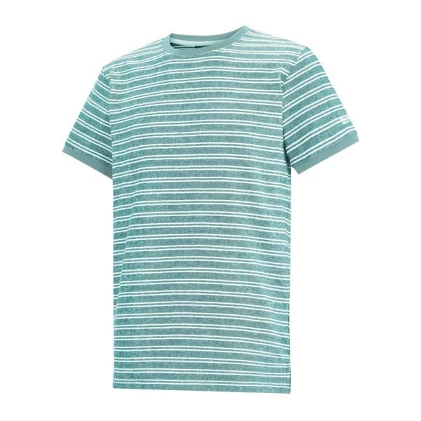 Regatta Mens Benlin Striped T-Shirt - Arctic White - 