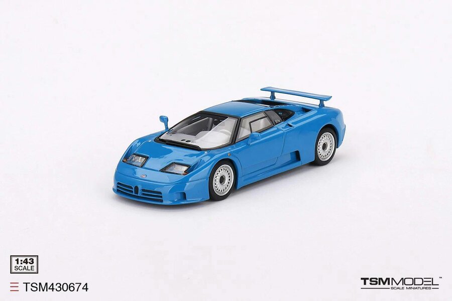MCSlots Bugatti EB110 GT Blu Bugatti 1:43 Scale TSM430674