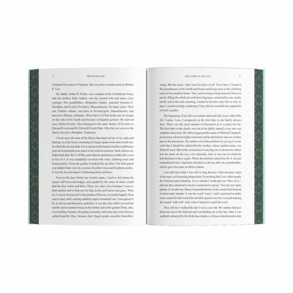 Story of My Life by Helen Keller (Deluxe Hardback Sprayed Edge Edition)