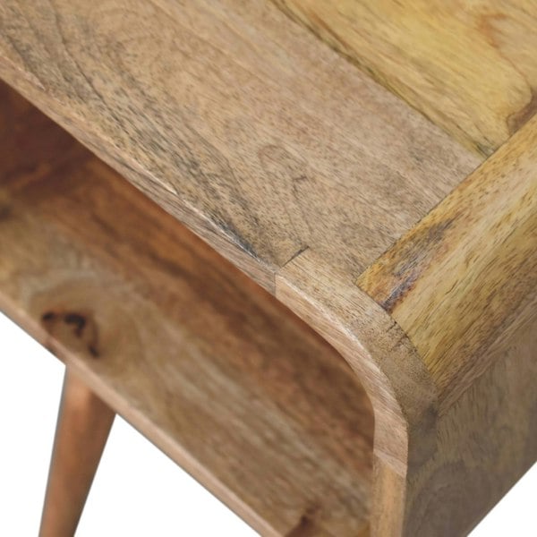 Artisan Furniture Mini Curved Open Bedside
