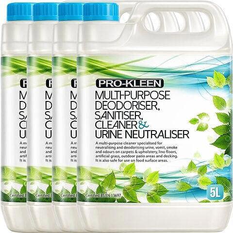 ProKleen 20L of Multi-Purpose Deodoriser Disinfectant Sanitiser Cleaner & Urine Neutraliser Super Concentrated Professional Formula