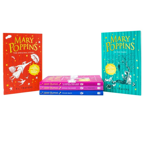 HarperCollins Mary Poppins The Complete Collection 5 Books Set by P. L. Travers