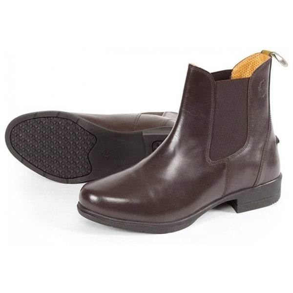 Moretta Womens/Ladies Lucilla Leather Jodhpur Boots - Brown