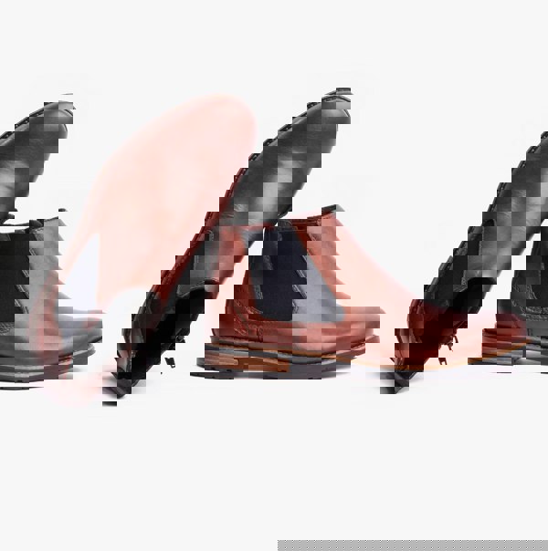 Rieker 14653-24 Mens Leather Boots - Brown