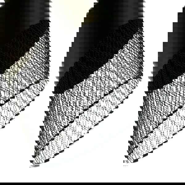 Industrial Vintage Pendant Light Shade with Wire Mesh Grill Design Image 3